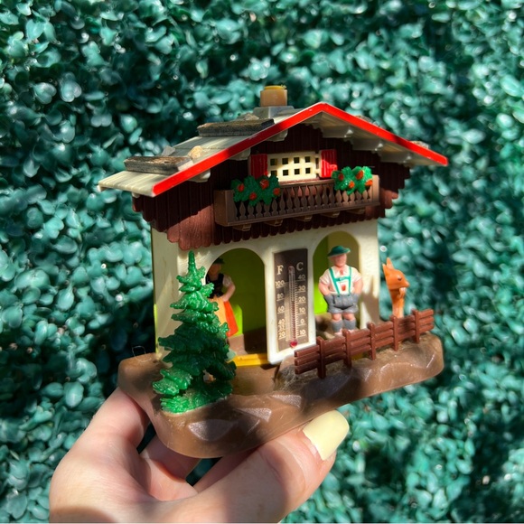 Vintage West Germany Weather house, Vintage Barometer, Vintage home decor - Picture 2 of 7